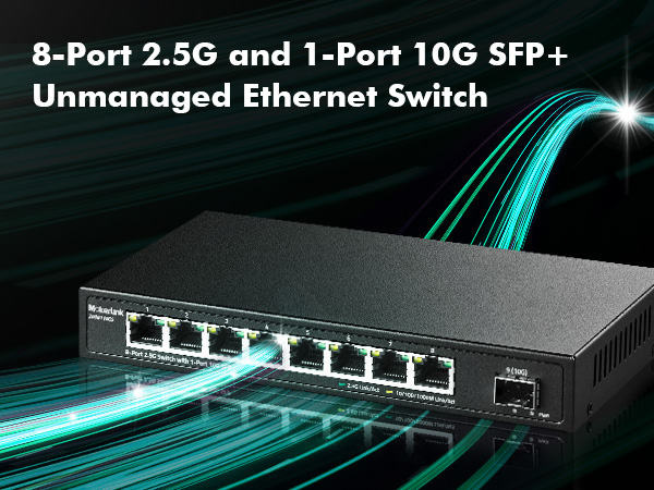 8 port 2.5g ethernet switch