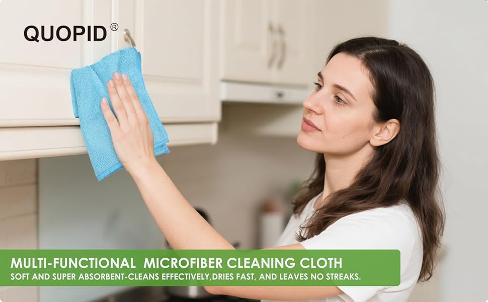 microfiber cleaning cloth 12PK