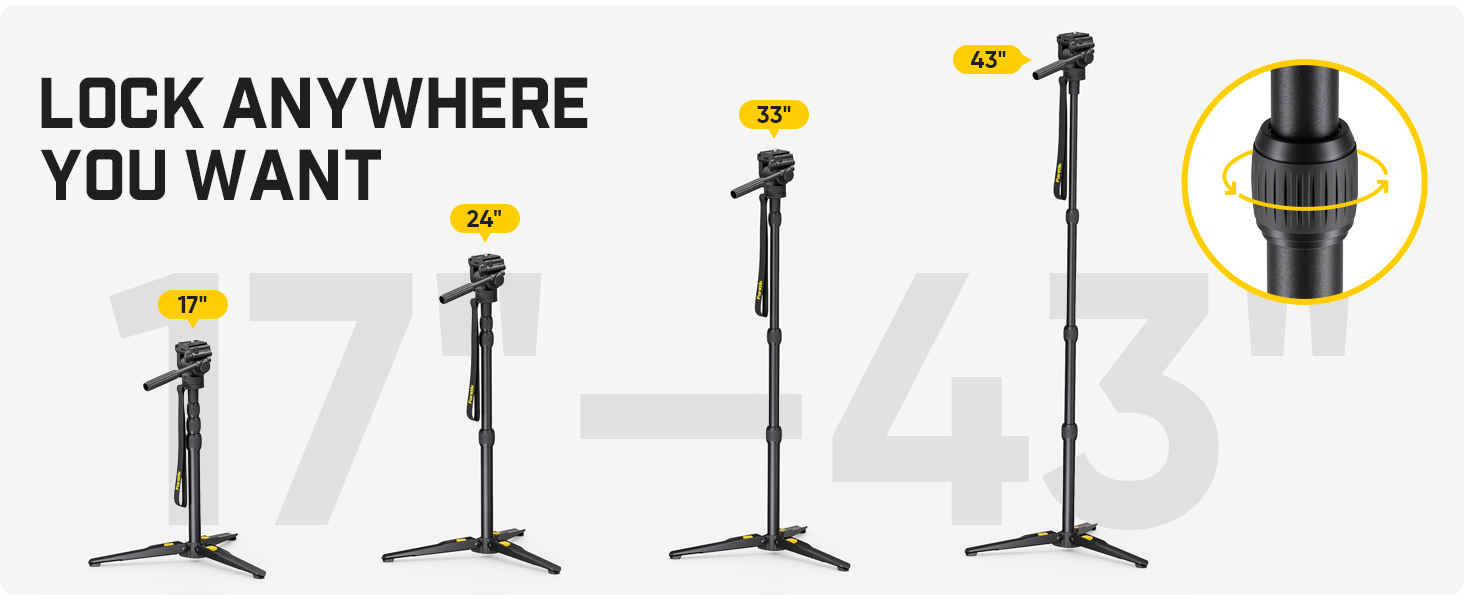 Fanttik DT10 PRO tripod