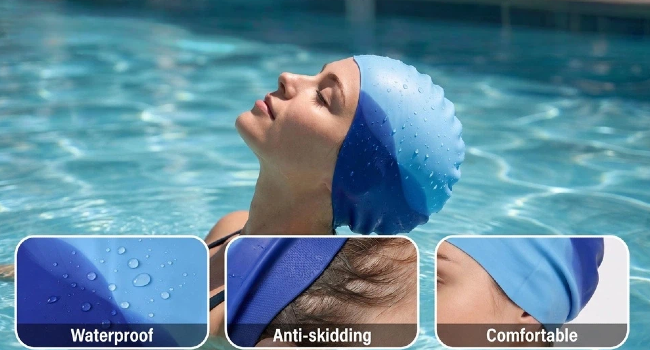 Soft Silicone Swim Cap