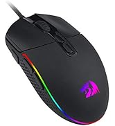Redragon M719 Antonium RGB Gaming Mouse, 10,000 DPI Optical Wired Gamer Mice with 8 Programmable ...