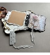 LZBRDY 3D Background Metal Cutting Dies for Scrapbooking – Lace Frame Die Cuts for DIY Wedding Pa...