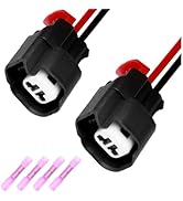 ABS Sensor Front Connector,ABS Wheel Speed Sensor Front Connector Pigtail Compatible with Ram Jee...