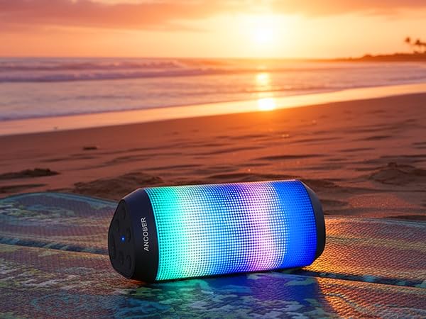 Wireless Bluetooth Speaker is portable use for beach, camping, outdoor