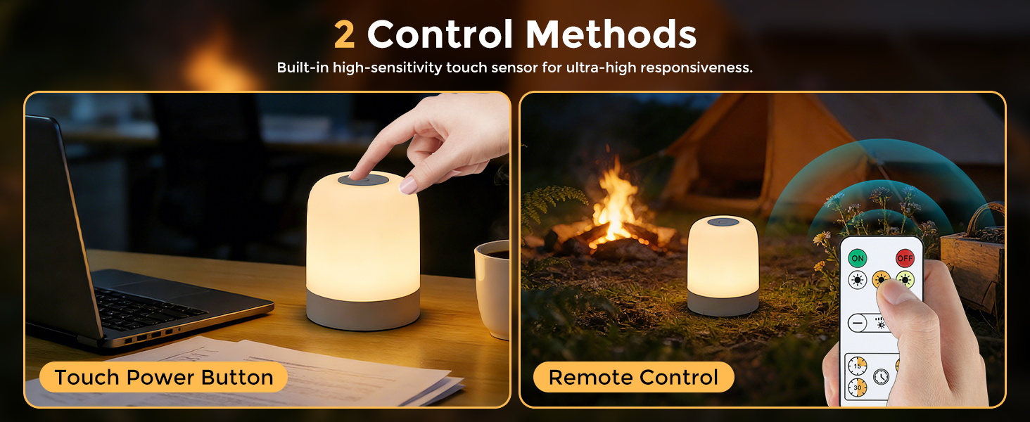 touch night light