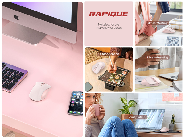 RAPIQUE R09 Bluetooth Wireless Mouse