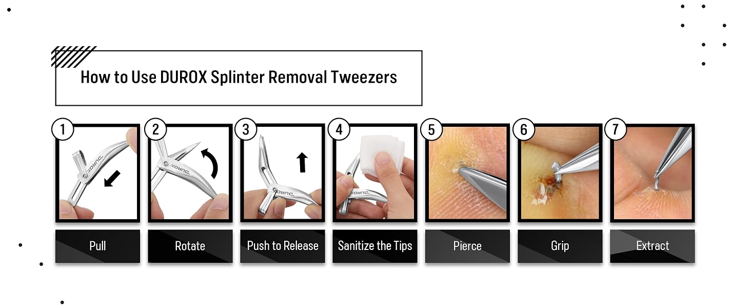 pointed precision ingrown hair tweezers,round tip eyebrow tweezers,splinter tweezers