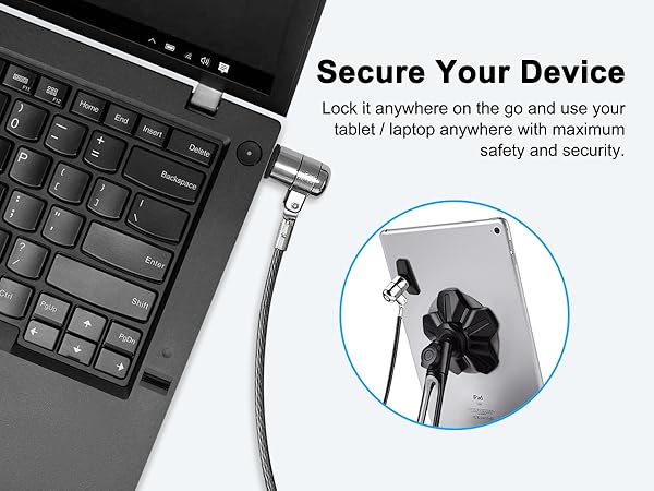 laptop lock tablet lock ipad lock