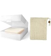 Travel Soap Case for DR. Squatch Soap, Travel Soap Container Holder Dish with Draining Pad, Porta...