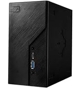 ASRock Intel Socket LGA1200 Intel H470 Black Mini/Booksize Barebone System Model DESKMINI H470W