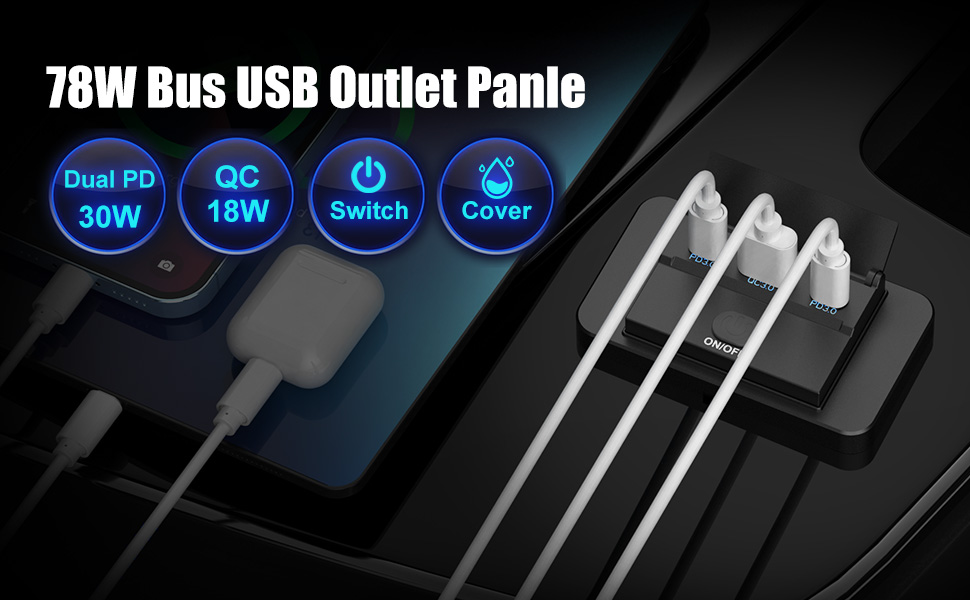 12V USB OUTLET