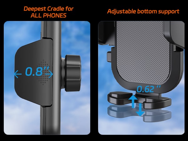 Upgraded phone holder