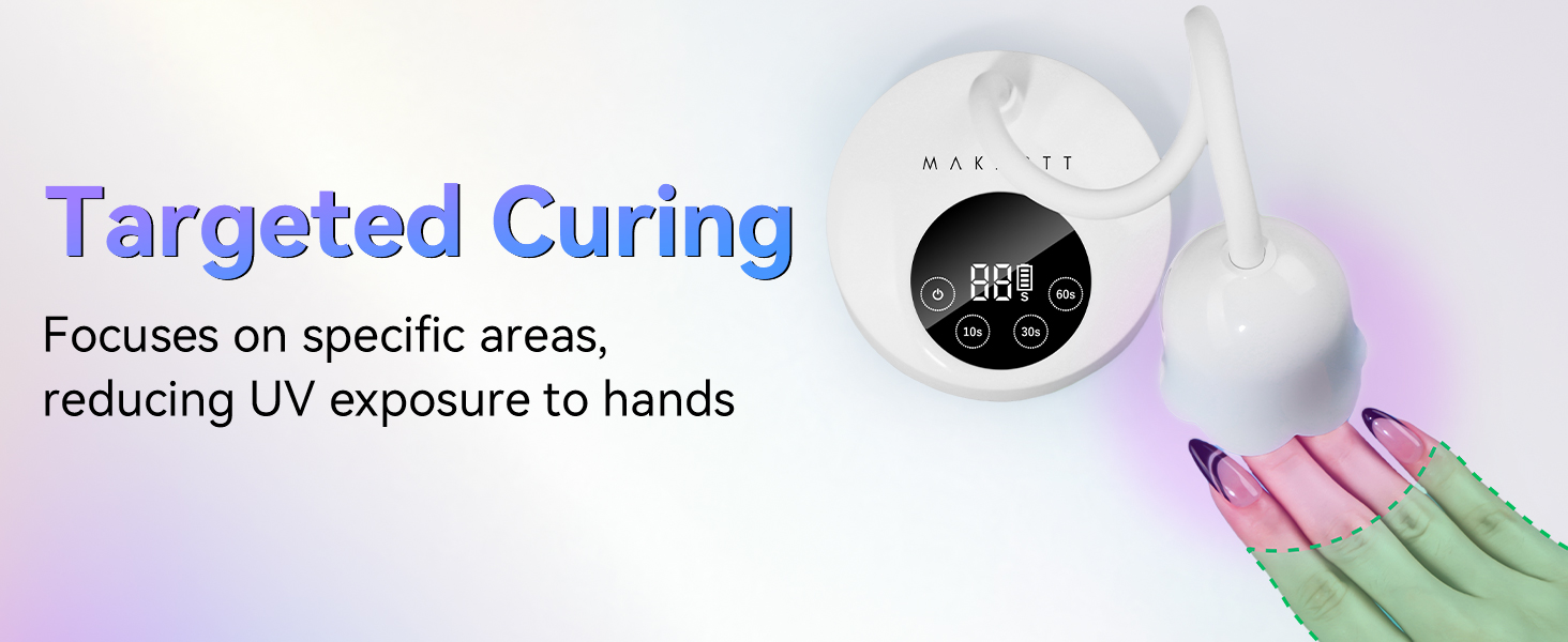 cordless uv led nail lamp led nail light for gel nails