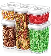 DWËLLZA KITCHEN Airtight Food Storage Containers with Lids - 5 Piece Set - Kitchen Accessories - ...