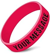 KUCLIN Wide Silicone Wristbands 3/4