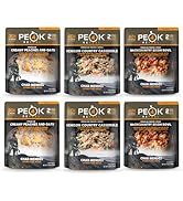 Peak Refuel Mendes Signature Variety 6-Pack | Premium Freeze-Dried Variety Meals | Hunting, Survi...