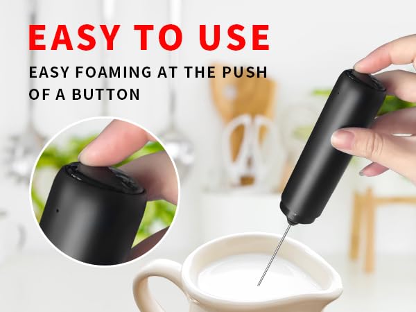 electric milk frother handheld