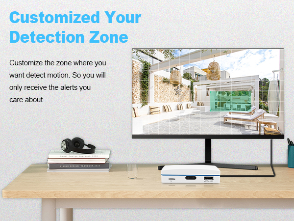 Expandable 4CH Wired Mini DVR Security Cameras System-2pcs 1080P Mini Dome Cameras 4CH Mini DVR