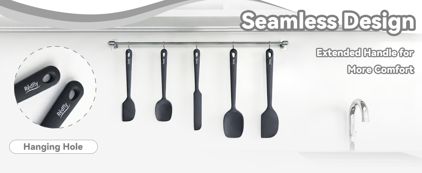 Baking spatula set is good for baking, flexible spatula for non stick frying pan is a kitchen tool