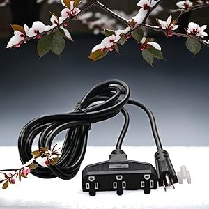 3 Outlet Extension Power Cord