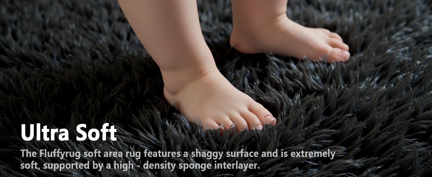 fluffy rug