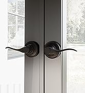 Design House 778878 Springdale Dummy Door Lever, Matte Black