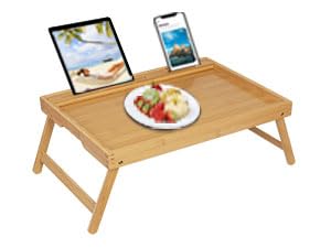 Bed table tray