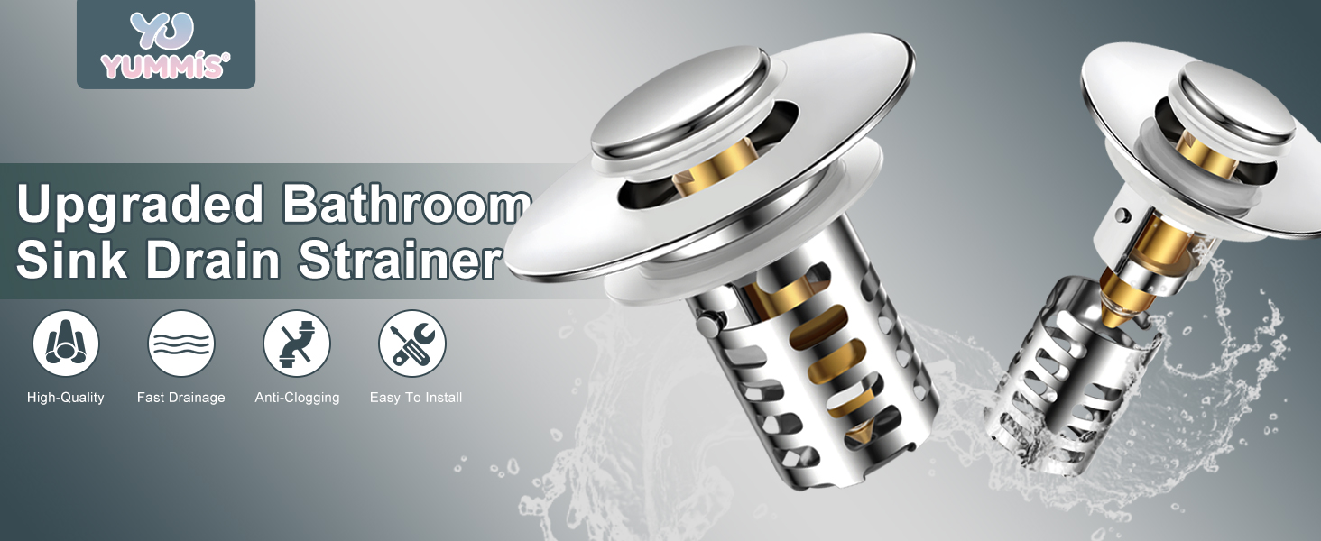 Bathroom Sink Drain Strainer