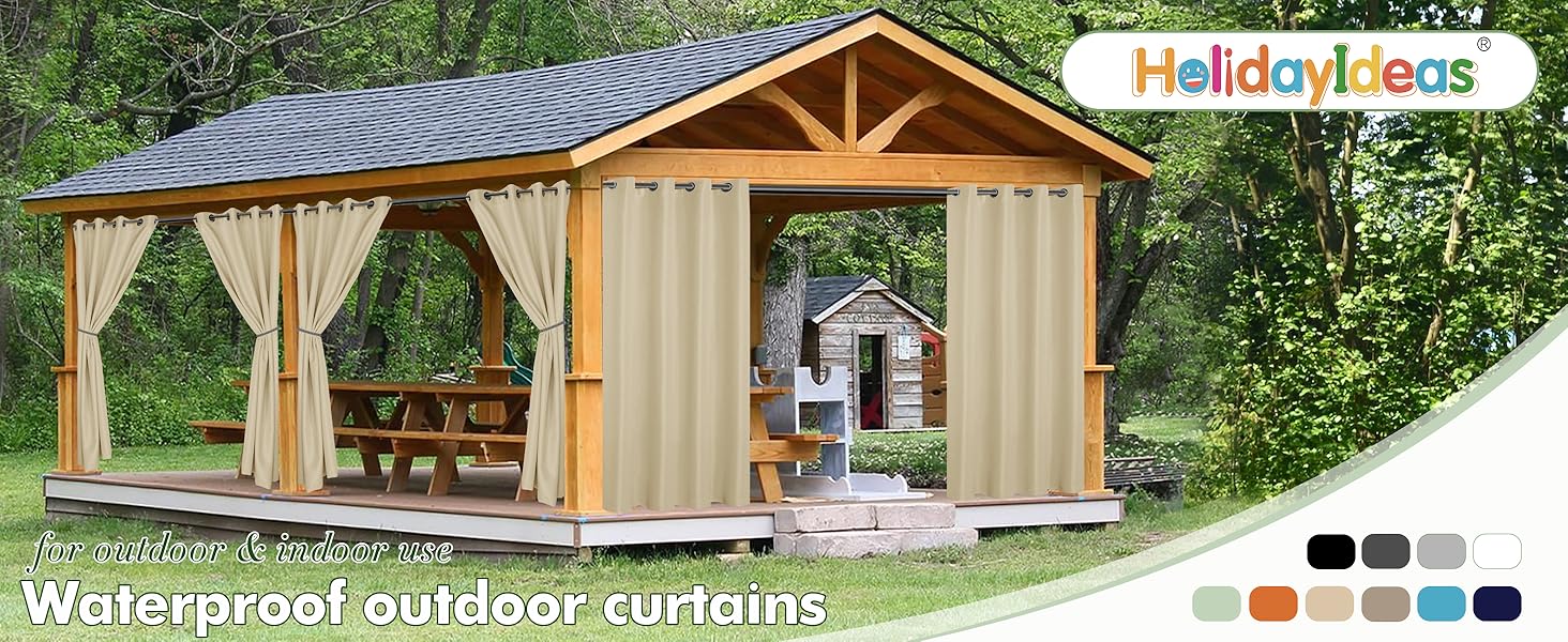 outdoor curtains