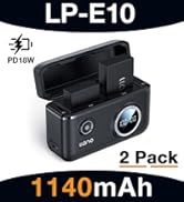LP-E10 2pack battey charger set