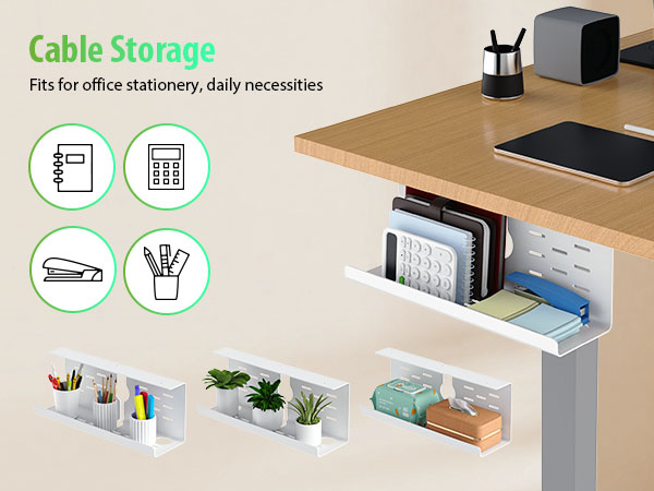 White Cable Management Tray-5