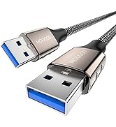 MOGOOD USB 3.0 A to A Male Cable USB to USB Cable USB 3.0 Cable USB Male to Male Cable Double End...