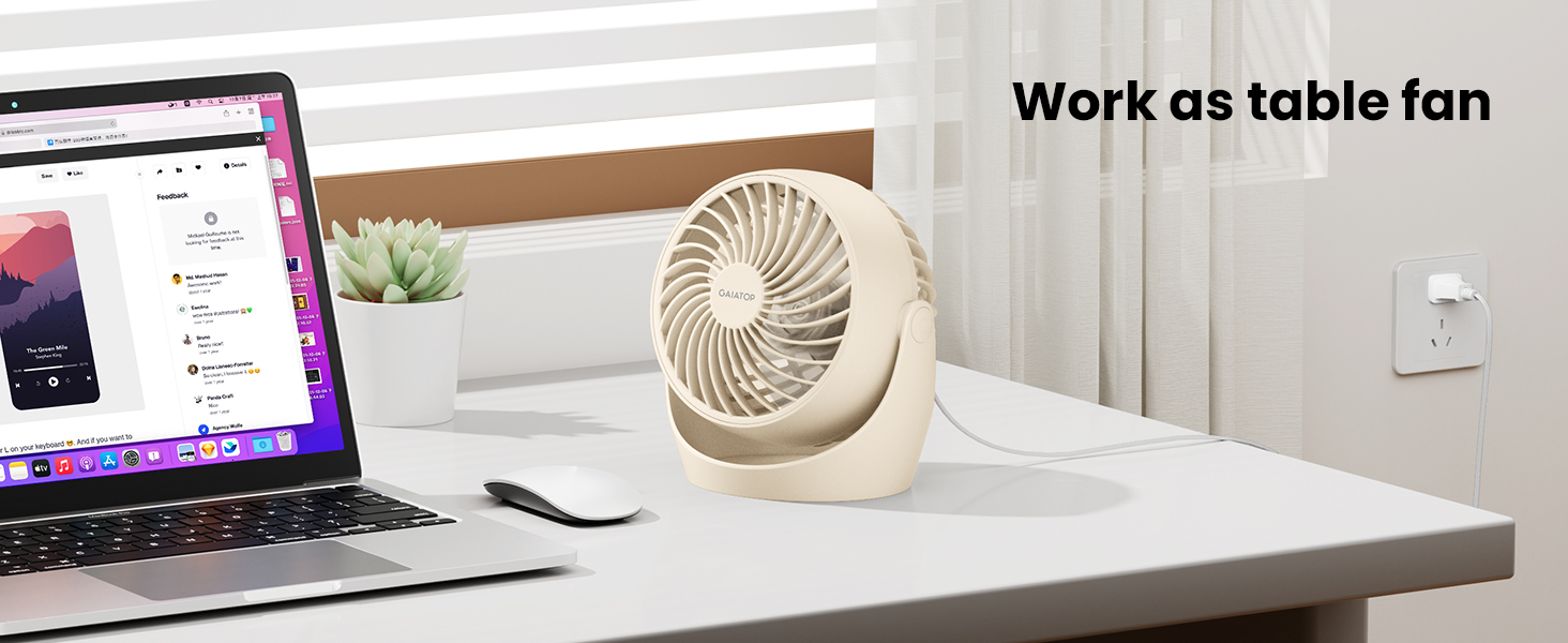 small desk fan