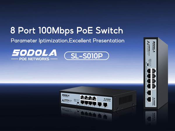 8 port poe Switch