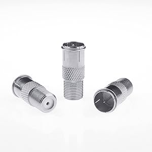 Coax push on connector