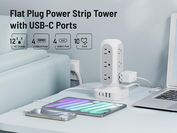 power strip tower