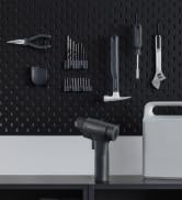 HOTO 25PCS Household Tool Kit with 16V Brushless Drill, Smart Display, 50 N·m Torque, 32 Torque S...