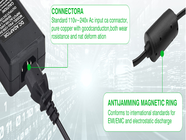 UL Listed DC 12V 5A Power Adapter