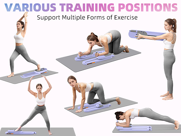 VARIOUS TRAINING POSITIONS