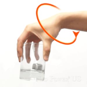 Wrist Movement with a whiskey glass
