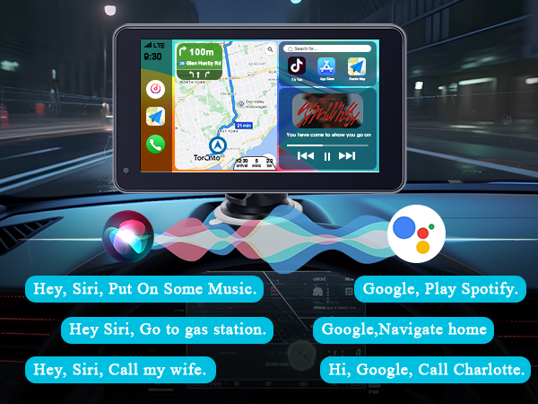 carplay screen for car