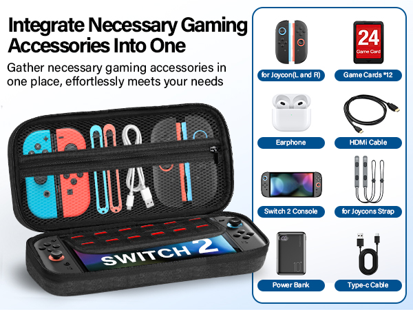 Carrying Case for Nintendo Switch 2 