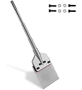 Firecore SDS Max Floor Scraper, 6-in Wide Tile Removal Bit with Long Handle and Heavy Duty Blade