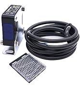 Taiss/Indoor Wall Mounted Photoelectric Beam Sensor 12-240VDC 24-240VAC Retroreflective photoelec...