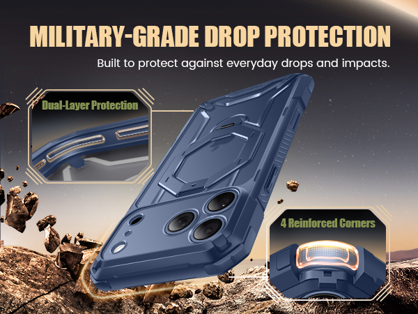 military grade drop protection, protect your phone from drops and scratches