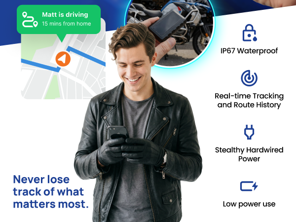 mototrack moto track gps tracker Brickhouse Security Monitoring Motorcycles ATV Watercraft Hardwired