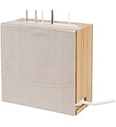 G.U.S. Cord Corral and Cable Organizer with 6-Magnetically Secured Cord Spindles -Zen Collection,...