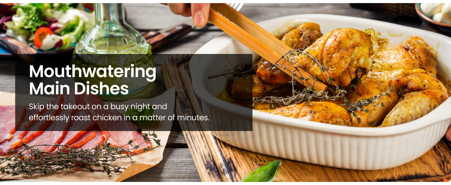 Mouthwatering main dishes