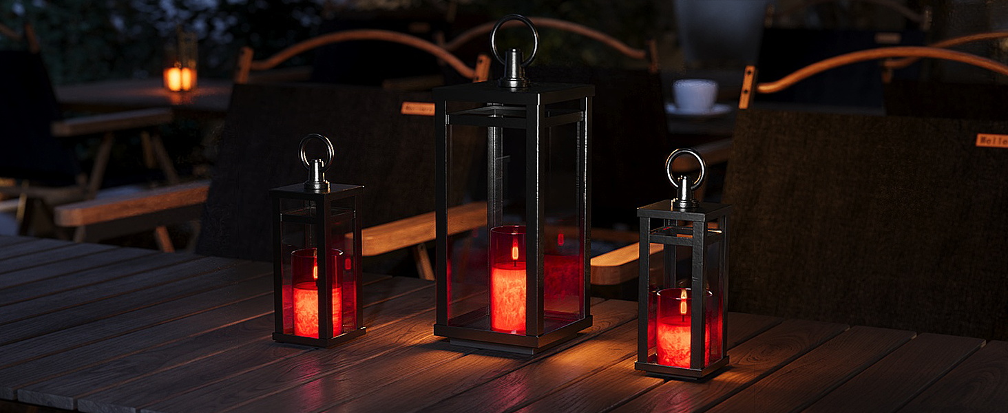 romantic lantern decor for peaceful night