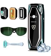 JOVS Laser Hair Removal, 37°F Painless Hair Removal Device with Sapphire Ice-Cooling, 3 in 1 Hair...
